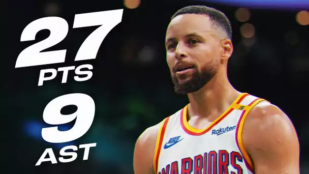 Stephen Curry GETS BUCKETS in The 2022 NBA Finals Rematch! 😤| November 6, 2024