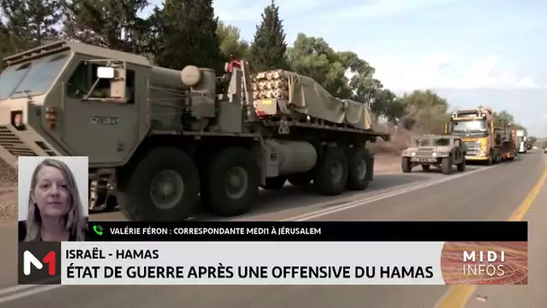 Escalade à Gaza : État de guerre après une offensive du Hamas