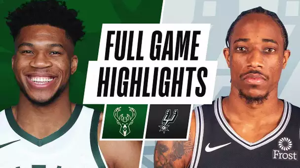 BUCKS at SPURS | FULL GAME HIGHLIGHTS | May 10, 2021