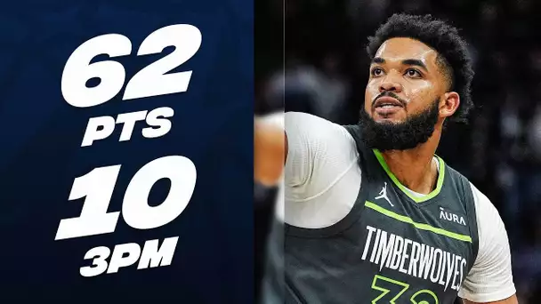 EVERY POINT From Karl-Anthony Towns 62-PT CAREER-HIGH Performance! 🔥 | January 22, 2024