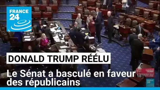 Donald Trump réélu : le Sénat a basculé en faveur des républicains • FRANCE 24