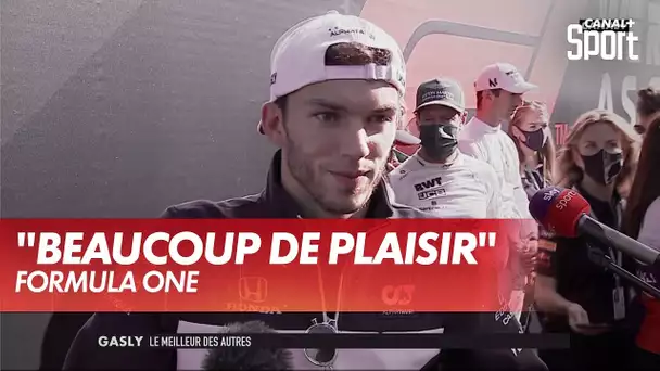 Pierre Gasly 4ème : "beaucoup de plaisir et un très bon résultat pour nous"