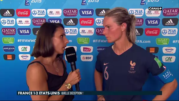 La réaction d'Amandine Henry après France / USA