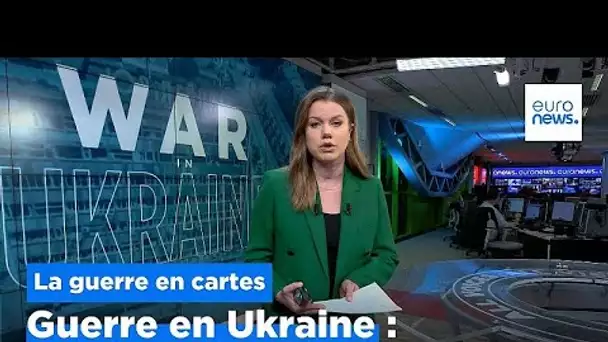 Guerre en Ukraine : la situation au 24 mars 2023, cartes à l'appui