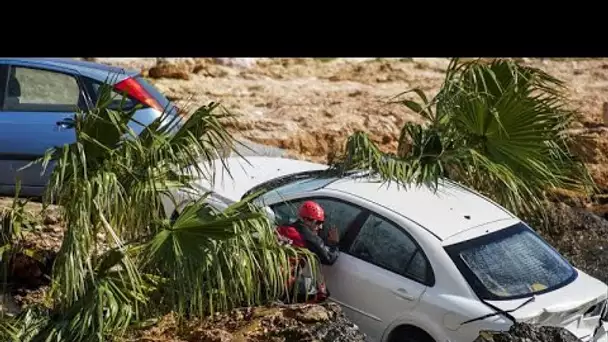 Espagne : importants dégâts après des pluies diluviennes