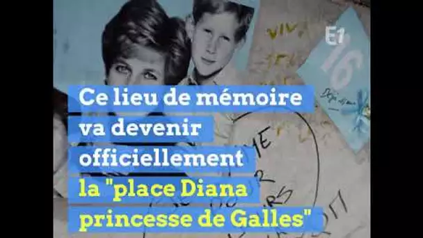 Il y a désormais une "place Diana princesse de Galles" à Paris