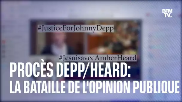 Procès Depp/Heard: la bataille de l'opinion publique