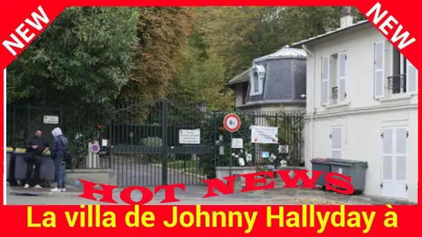 La villa de Johnny Hallyday à Marnes-la-Coquette La Savannah, une villa maudite ?