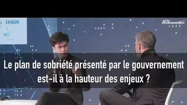 « On peut déplorer l'absence de caractère structurel de certaines mesures dans le plan de sobriété »