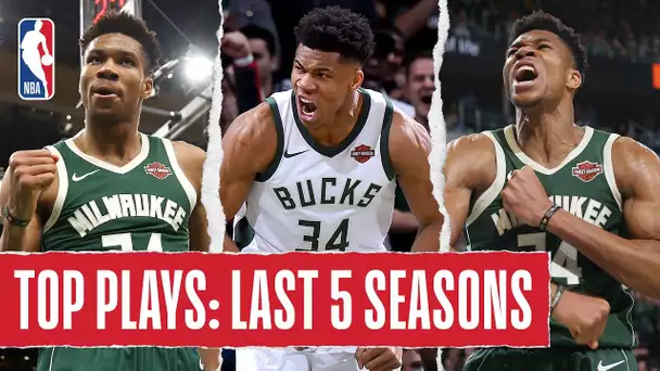 Giannis' TOP PLAYS | Last 5 Seasons