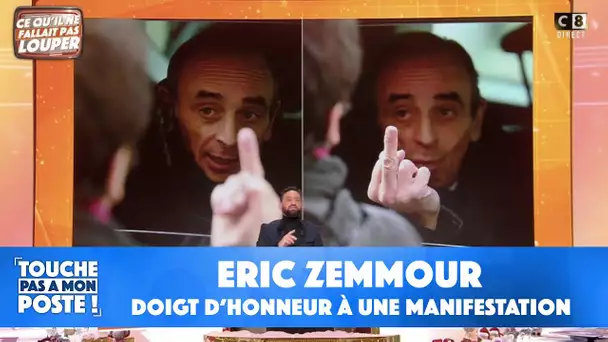 Doigt d'honneur à une manifestante : Eric Zemmour a-t-il été trop loin ?