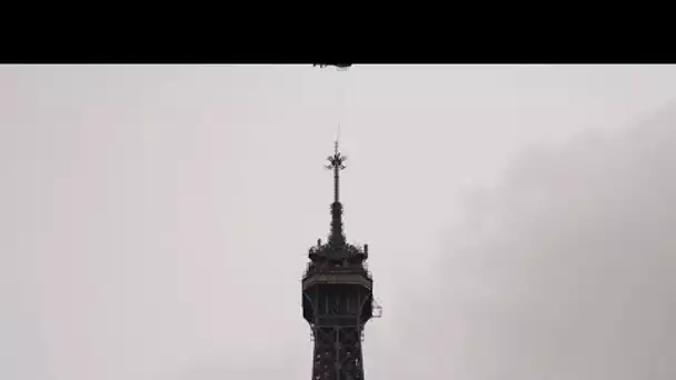 La tour Eiffel gagne 6 mètres grâce à sa nouvelle antenne radio