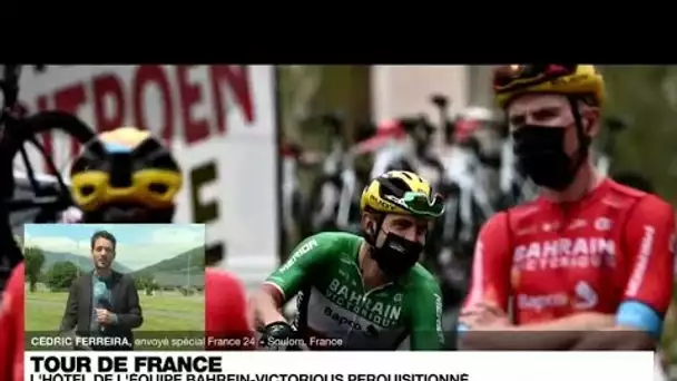 Tour de France : l'hôtel de la Bahrain Victorious perquisitionné • FRANCE 24