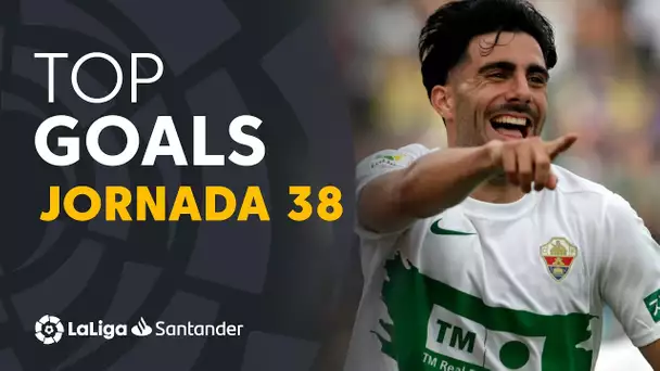 Todos los goles de la Jornada 38 de LaLiga Santander 2021/2022