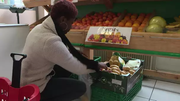 Epicerie solidaire à l'université de Bourges