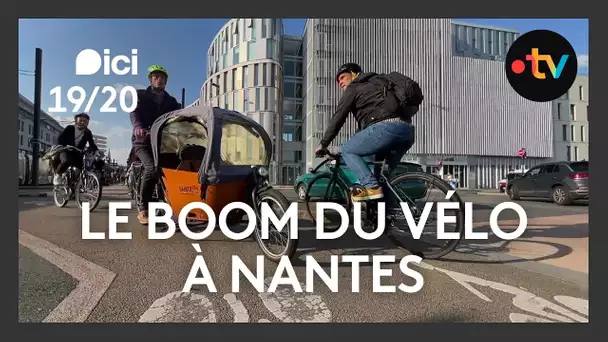 Boom du vélo à Nantes. Le nombre de cyclistes a doublé en 12 ans sur les axes stratégiques