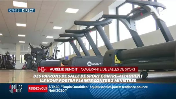 Des patrons de salles de sport portent plainte contre trois ministres