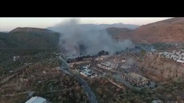 Incendie du camp de Moria : Berlin demande aux pays de l'UE d'accueillir des migrants