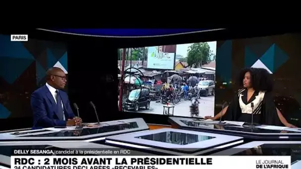 Delly Sesanga candidat à la présidentielle en République démocratique du Congo • FRANCE 24