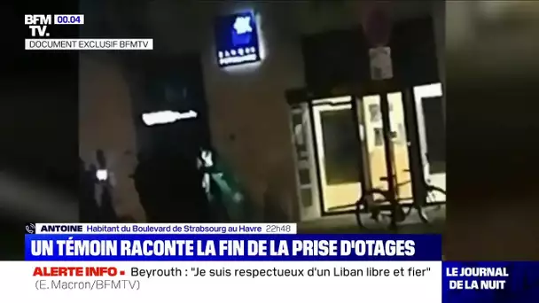 Les images exclusives de l'arrestation du preneur d'otages au Havre