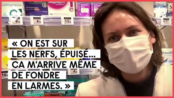 Les tests en folie dans les pharmacies - C à Vous - 04/01/2022