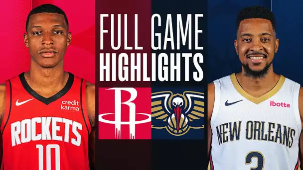 ROCKETS at PELICANS | NBA PRESEASON FULL GAME HIGHLIGHTS | October 12, 2023