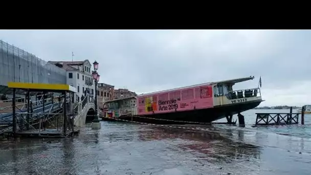 Inondations record à Venise, état d'urgence déclaré