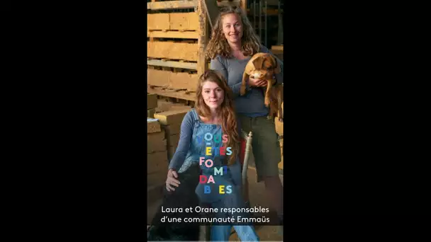 À 26 et 28 ans, Laura et Orane sont responsables d’une communauté Emmaüs