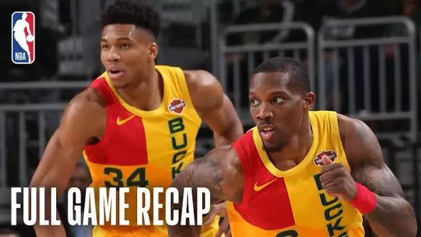 HAWKS vs BUCKS | Milwaukee Secures 60th Win | April 7, 2019