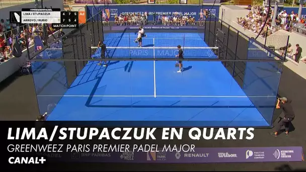 Lima/Stupaczuk en quarts de finale - GREENWEEZ PARIS PREMIER PADEL MAJOR