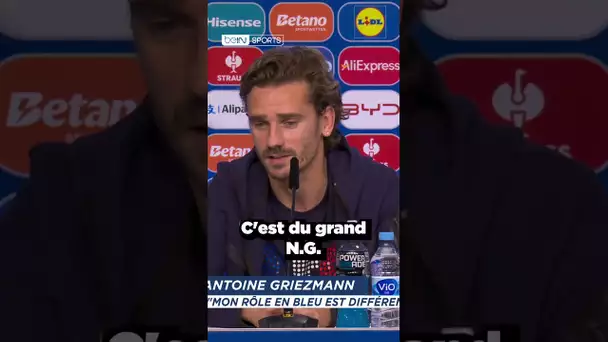 🎙️🇫🇷 Griezmann sur kanté : "C'est un bonheur de l'avoir avec nous" #shorts