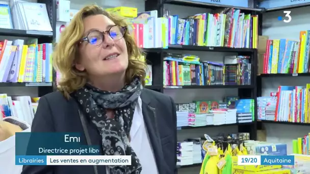 Bordeaux : les ventes en librairies à la hausse