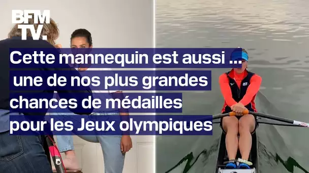 Cette mannequin est aussi ... une de nos plus grandes chances de médailles pour les Jeux olympiques