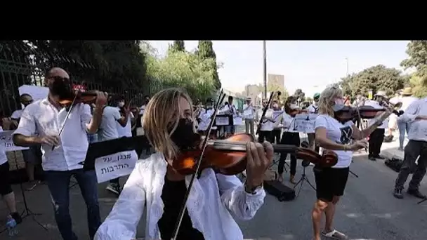 En Israël, la colère des musiciens en temps de pandémie