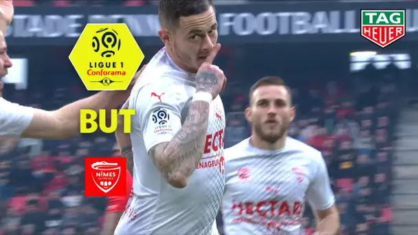 But Nolan ROUX (1') / Stade Rennais FC - Nîmes Olympique (2-1)  (SRFC-NIMES)/ 2019-20