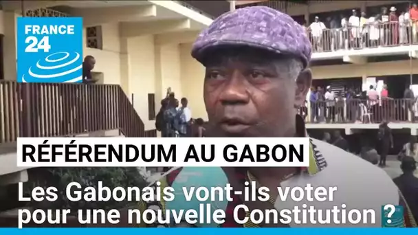 Référendum au Gabon : vote pour une nouvelle Constitution • FRANCE 24