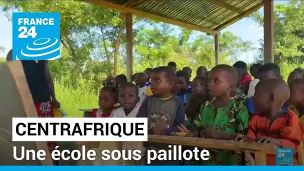 Centrafrique : une école sous paillote pour les enfants de Ngougoua • FRANCE 24