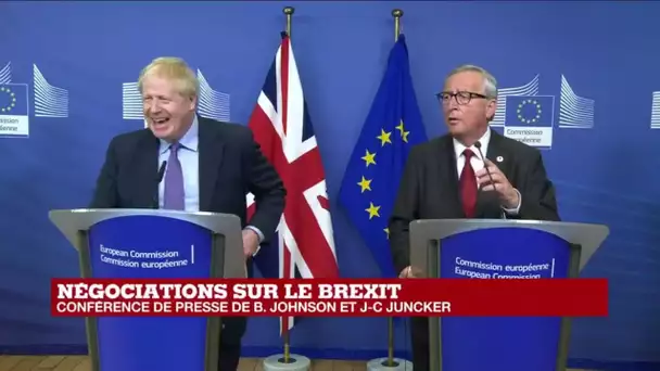 REPLAY - BREXIT : Boris Johnson et Jean-Claude Juncker s'expriment après l'accord conclu