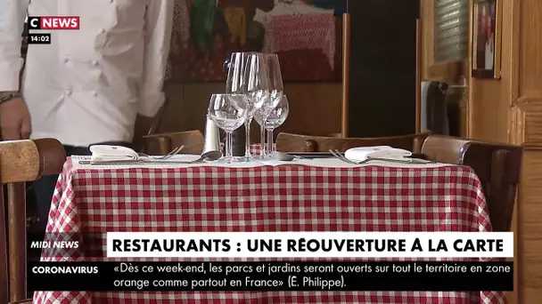 Restaurants : une réouverture à la carte