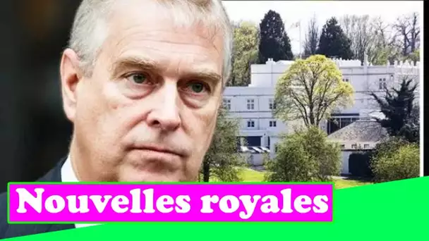 Le prince Andrew pourrait quitter un manoir de 30 millions de livres sterling et 31 chambres après q