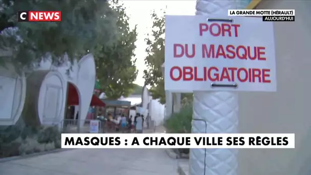 Masques : à chaque ville ses règles