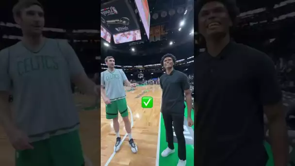 Jesser test NBA players to see if they could tell the Thompson Twins apart…can you? 🤔| #Shorts