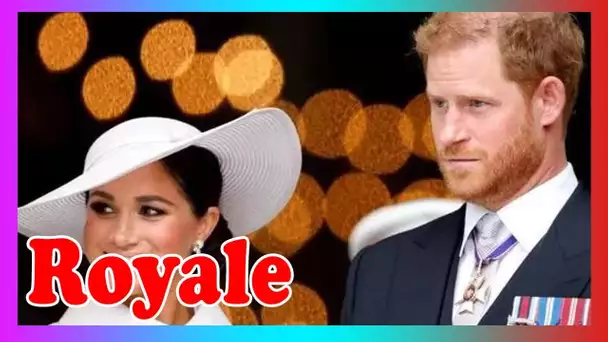 Le prince Harry et Meghan Markle s@uvés du jubilé « contrariés » par la famille royale