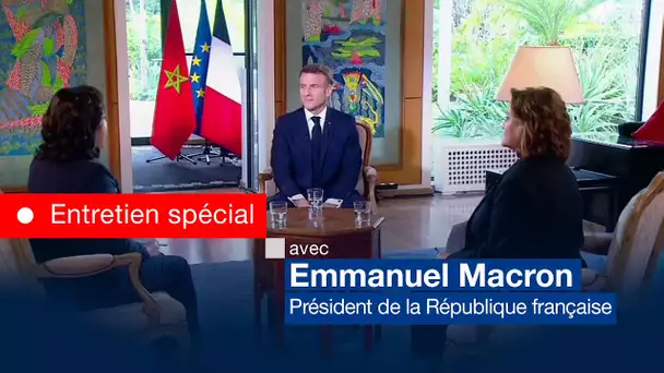 Entretien spécial avec le Président de la République français Emmanuel Macron