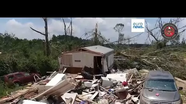 Une tornade meurtrière au Mississippi