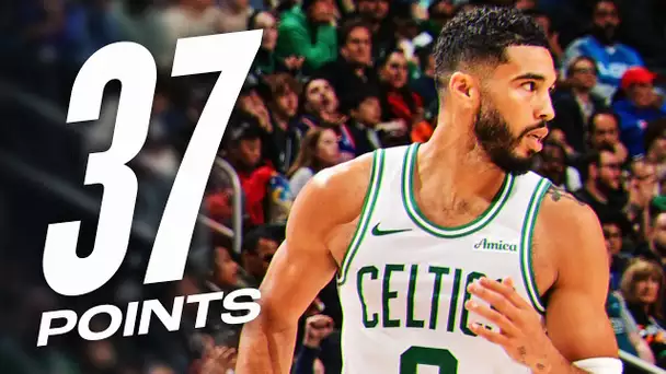 Jayson Tatum Scores 37 PTS On The Road At Detroit | October 26, 2024