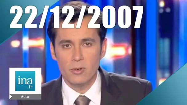 20h France 2 du 22 Décembre 2007 : Grève à Air France | Archive INA