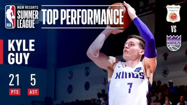 Kyle Guy's Strong Effort Leads Kings To Summer League Win  | July 6, 2019