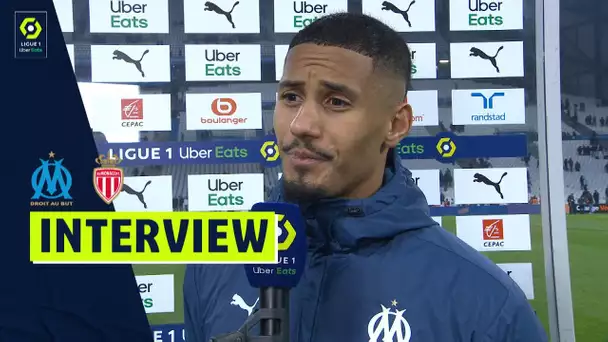 Interview de fin de match : OLYMPIQUE DE MARSEILLE - AS MONACO (0-1)  / 2021/2022