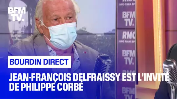 Jean-François Delfraissy face à Philippe Corbé en direct